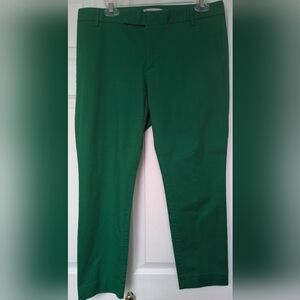 GAP Women's Ankle Jeans in Emerald Green